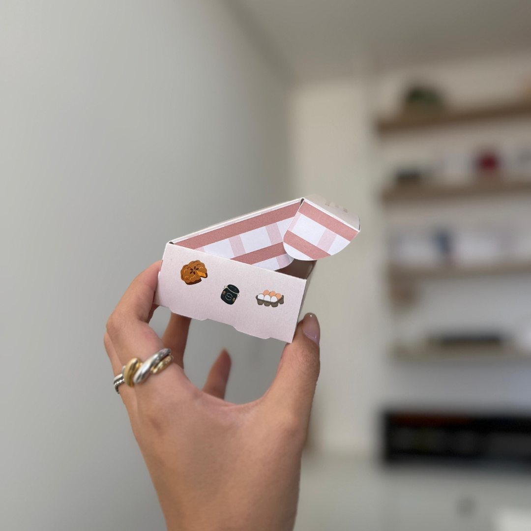 CAIXA BASCULANTE PERSONALIZADA 13x3x7cm