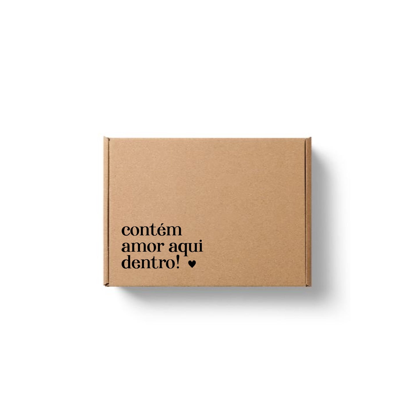 CARIMBO "CONTÉM AMOR AQUI DENTRO"