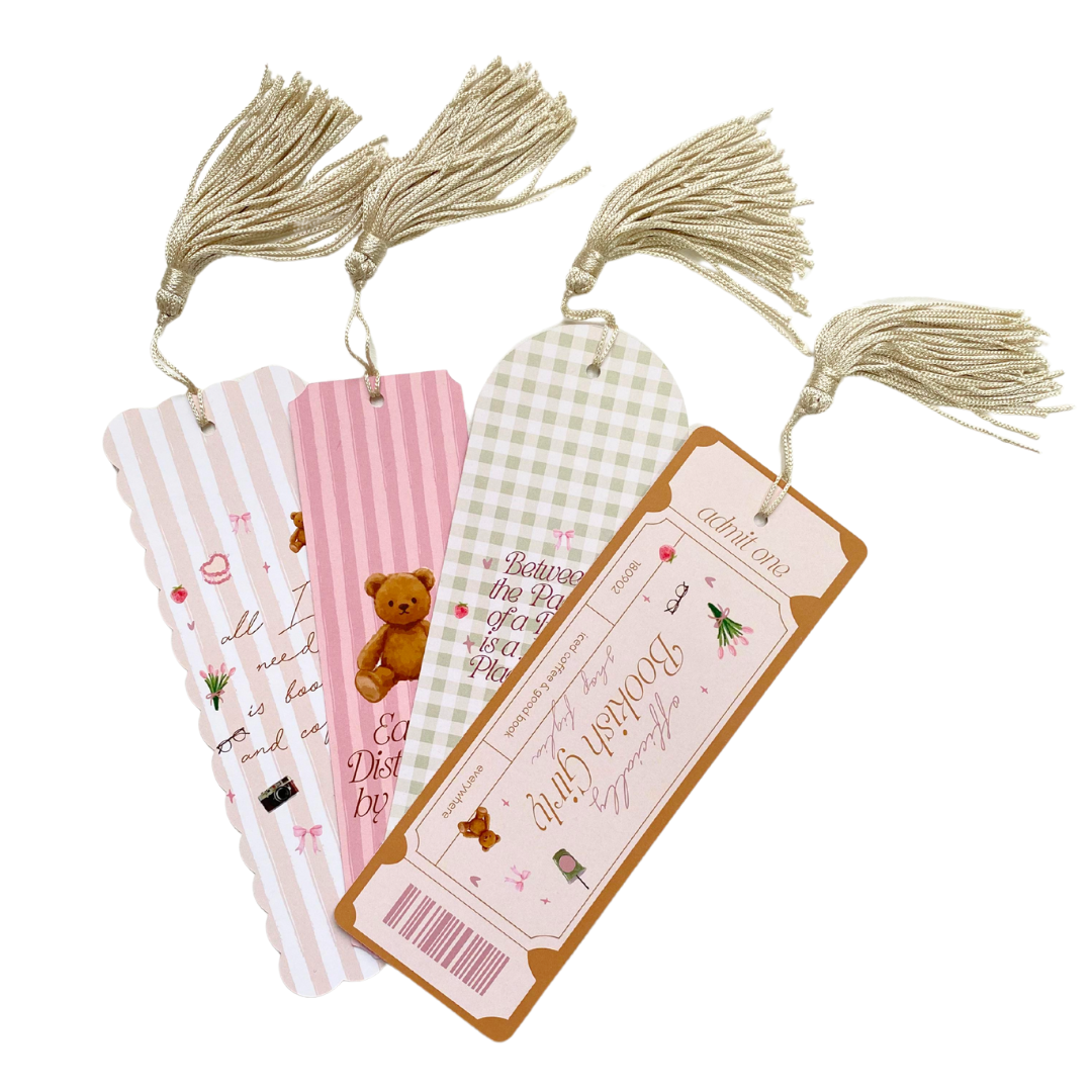 MARCA PÁGINAS BOOKISH GIRLY