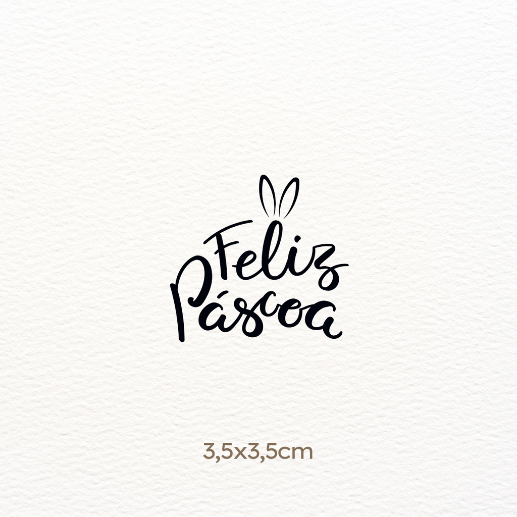 CARIMBO TEMA PÁSCOA - A PRONTA ENTREGA