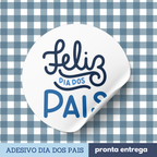 ADESIVO DIA DOS PAIS - 24 UNIDADES