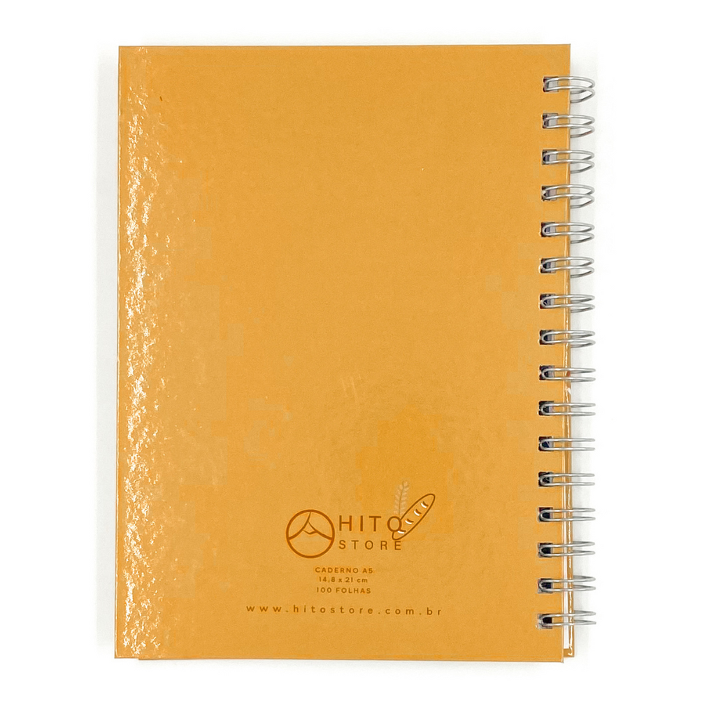 CADERNO A5 - PERSONALIZADO COM PAUTA