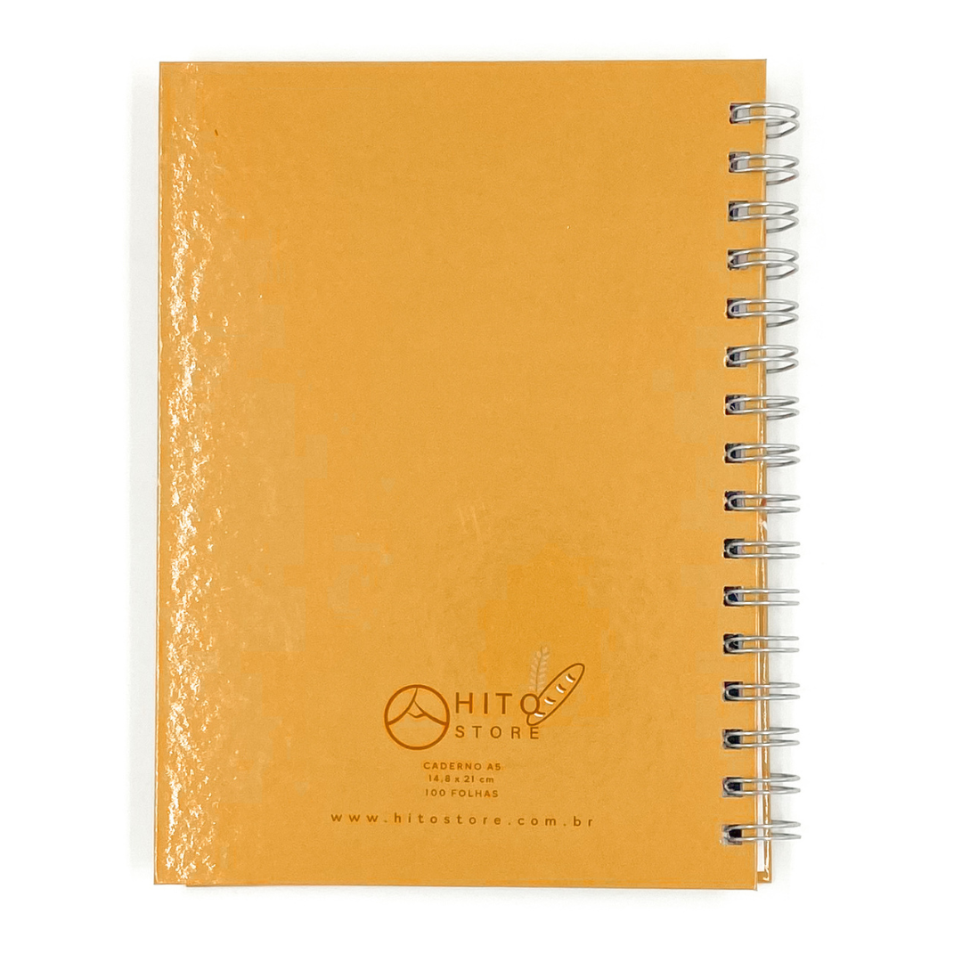 CADERNO A5 - PERSONALIZADO COM PAUTA