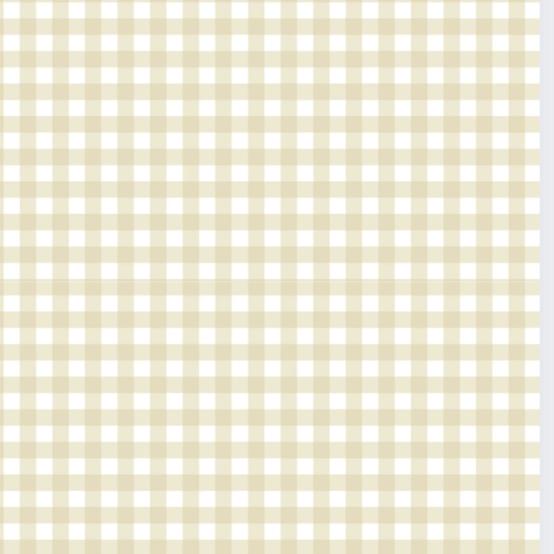 PAPEL PARA EMBRULHO - XADREZ AMARELO