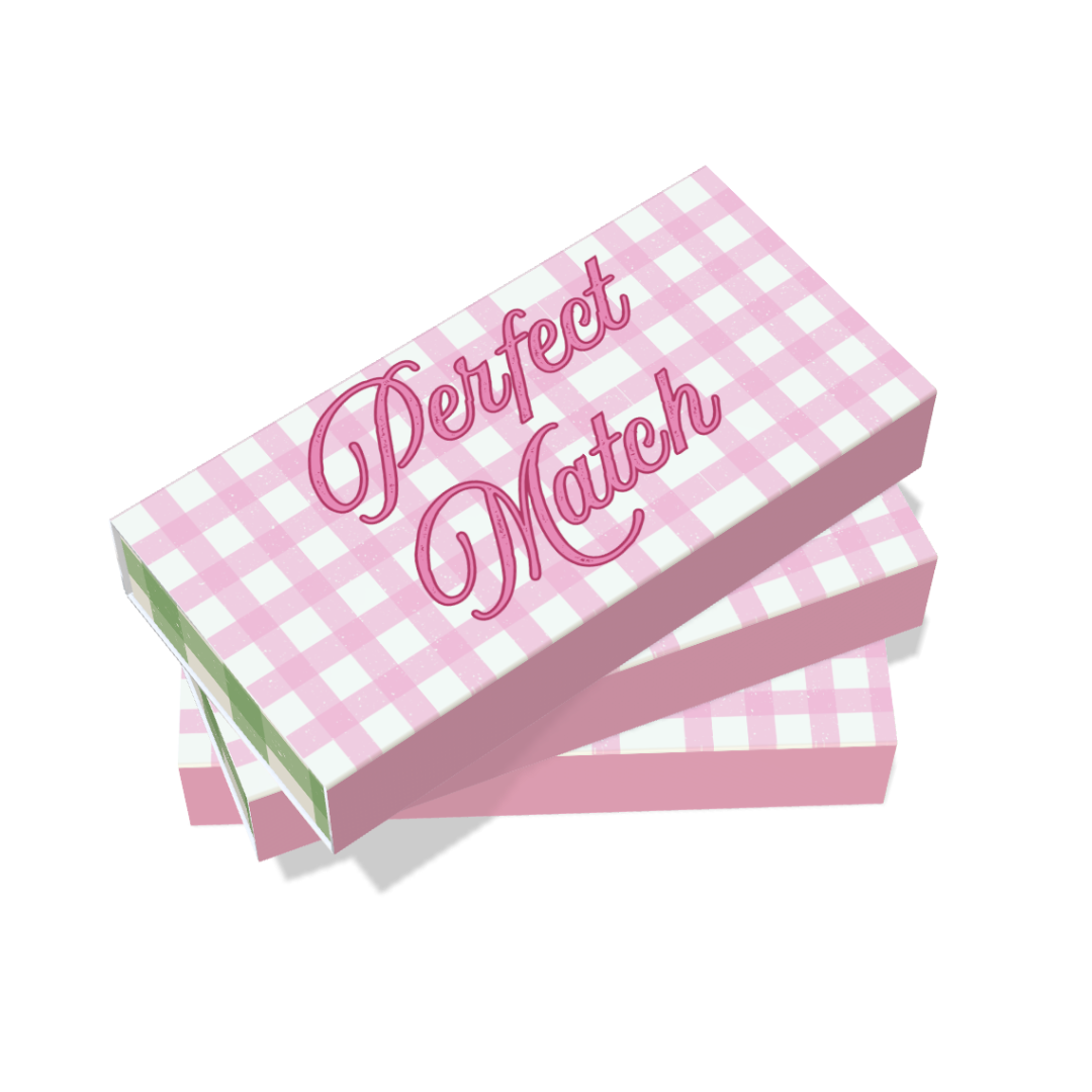 CAIXA FOSFORO PERSONALIZADA 9,5x4,5x1,5cm