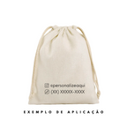 CARIMBO PERSONALIZADO COM INSTAGRAM E TELEFONE