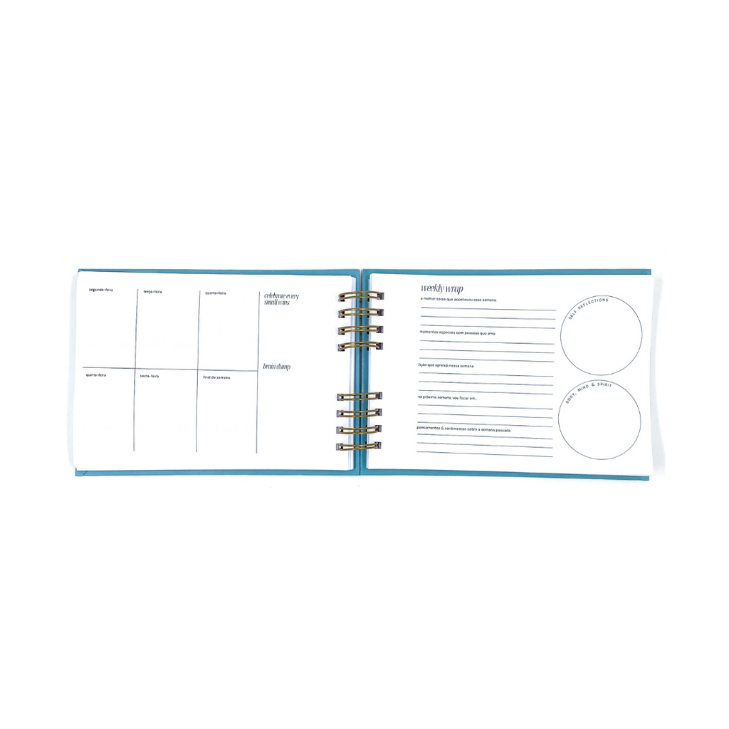 CADERNO CLOUDY MIND