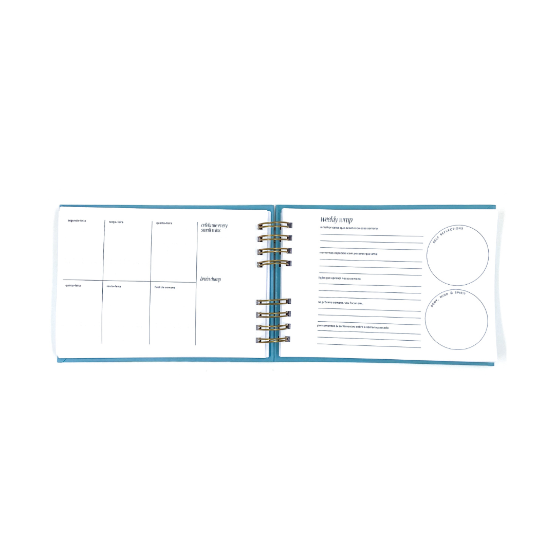 CADERNO CLOUDY MIND