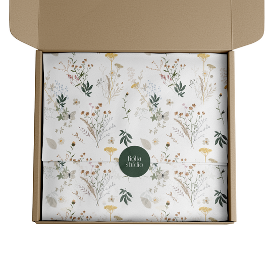 PAPEL PARA EMBRULHO FLORAL