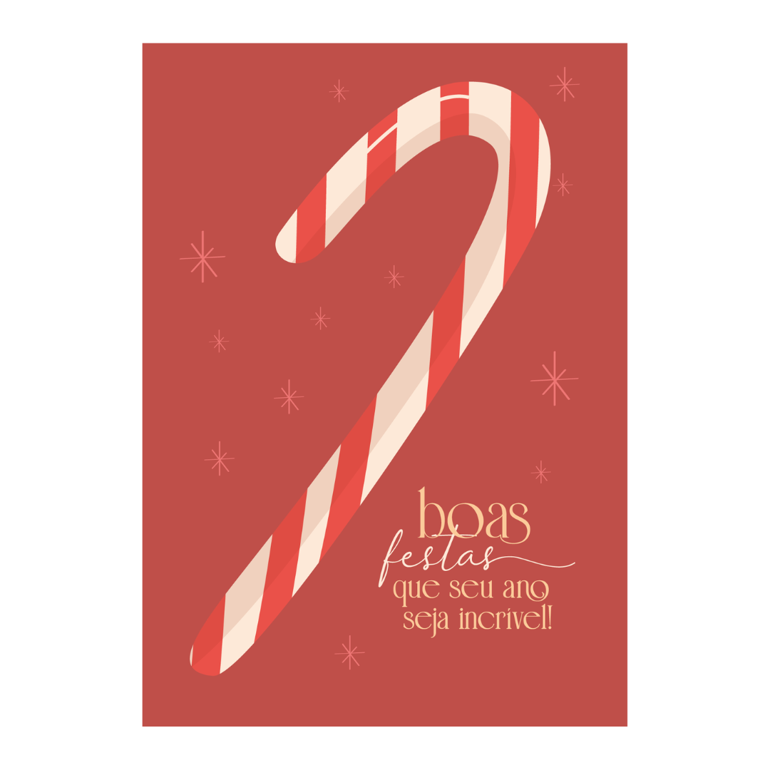 FLYER NATAL SEMI PERSONALIZADO COM LOGO - 25 UNIDADES