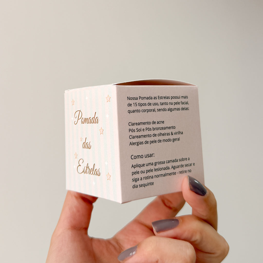CAIXA QUADRADA PERSONALIZADA 6x6x6cm