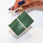 CHARM LEATHER JOURNAL VERDE