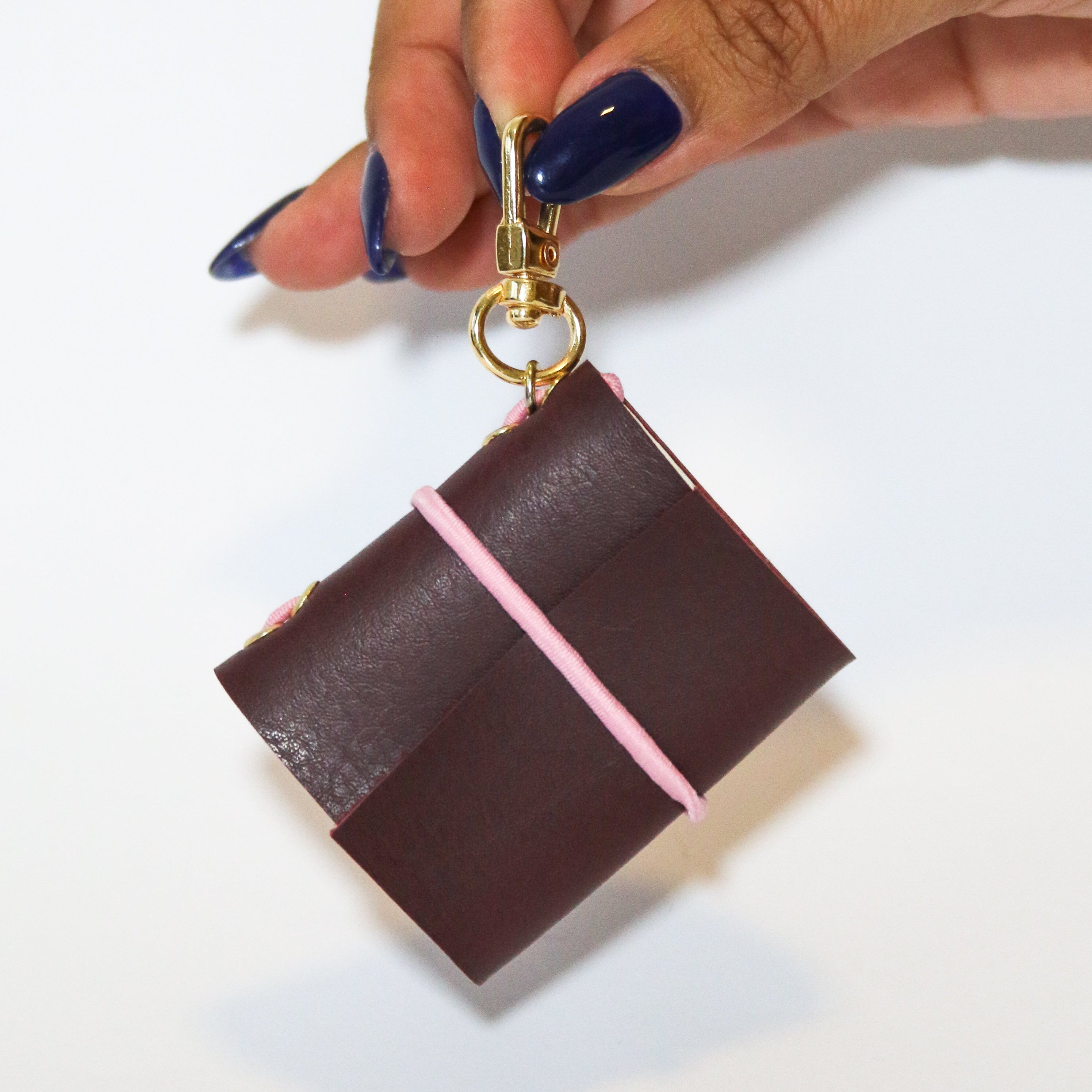 CHARM LEATHER JOURNAL VINHO