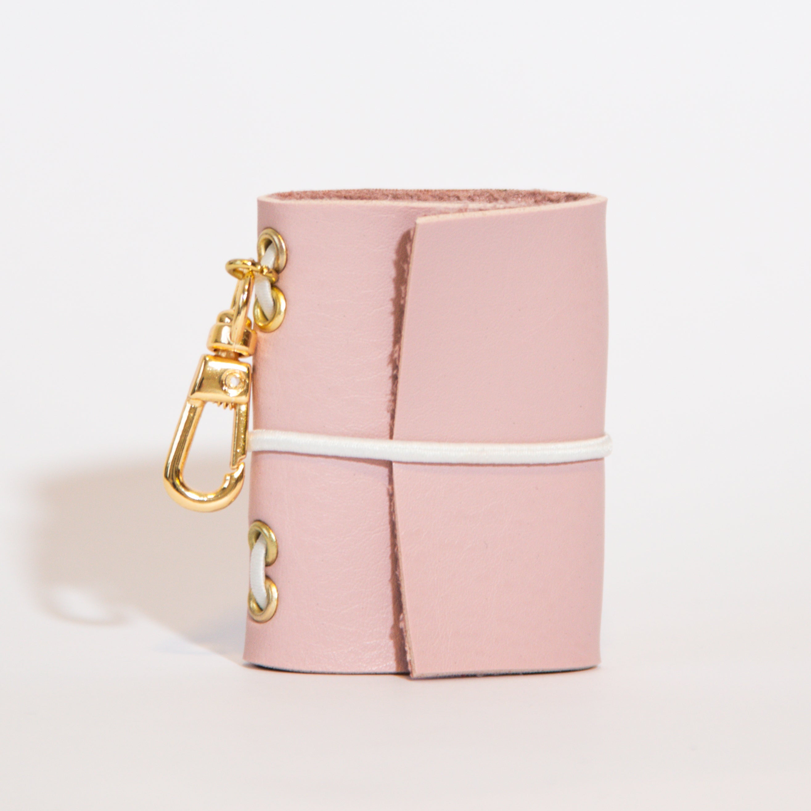 CHARM LEATHER JOURNAL ROSA