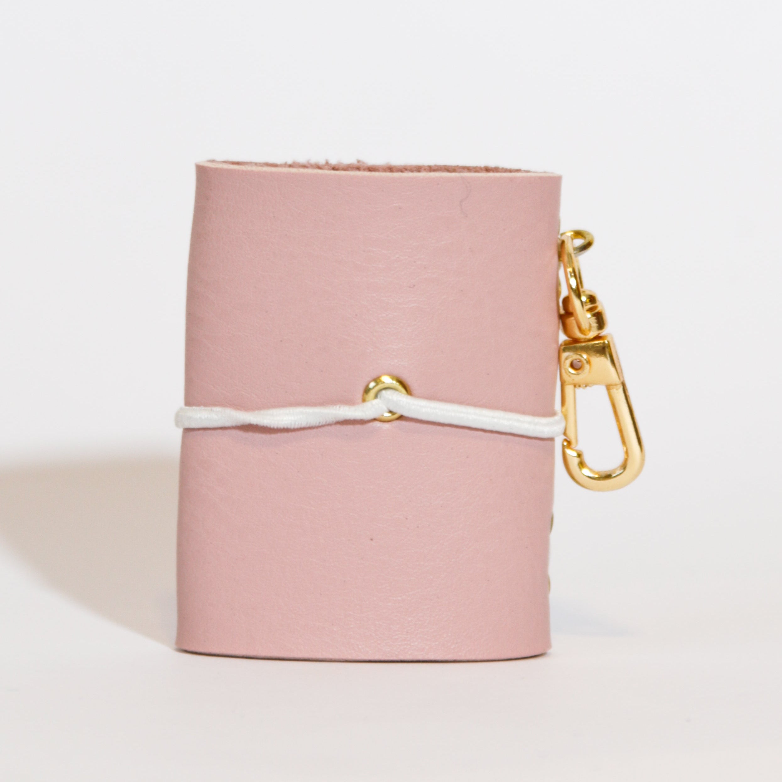 CHARM LEATHER JOURNAL ROSA
