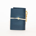 CHARM LEATHER JOURNAL AZUL