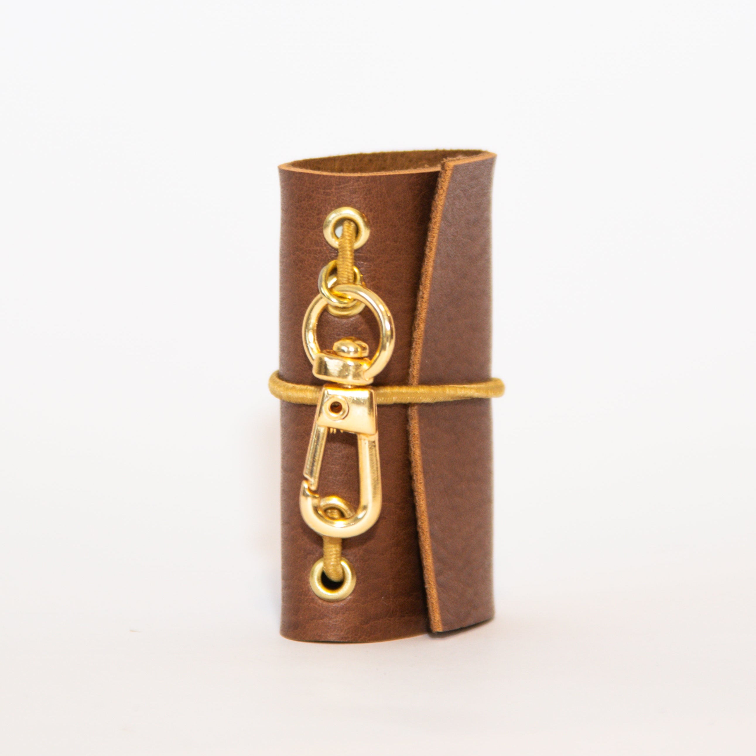 CHARM LEATHER JOURNAL MARROM
