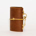 CHARM LEATHER JOURNAL MARROM