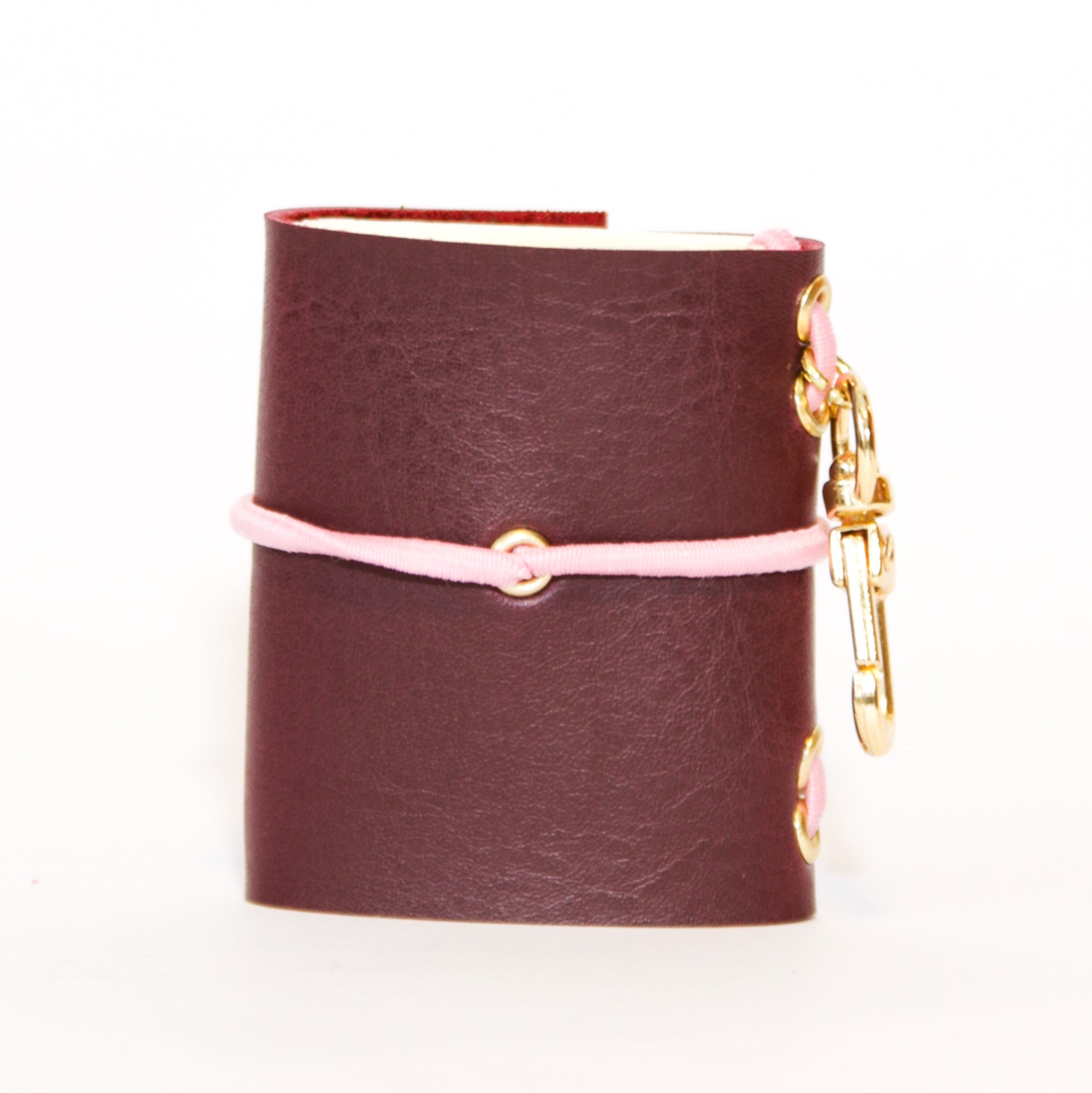 CHARM LEATHER JOURNAL VINHO