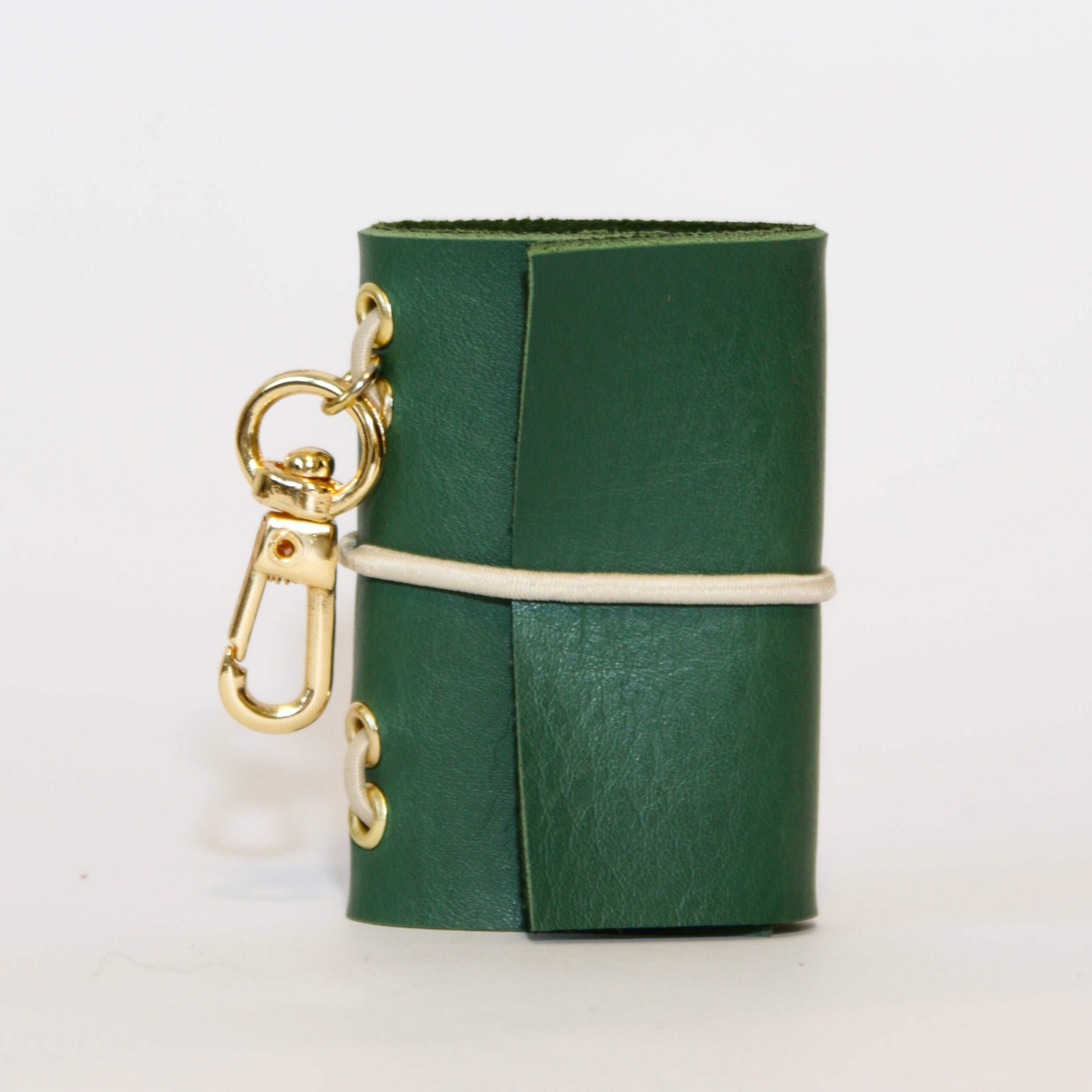 CHARM LEATHER JOURNAL VERDE
