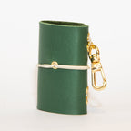 CHARM LEATHER JOURNAL VERDE