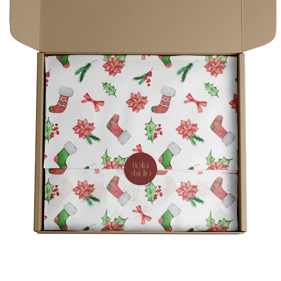 PAPEL PARA EMBRULHO TEMA NATAL