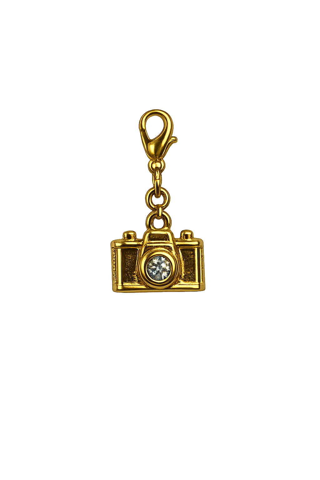 CHARM CAMERA DOURADA