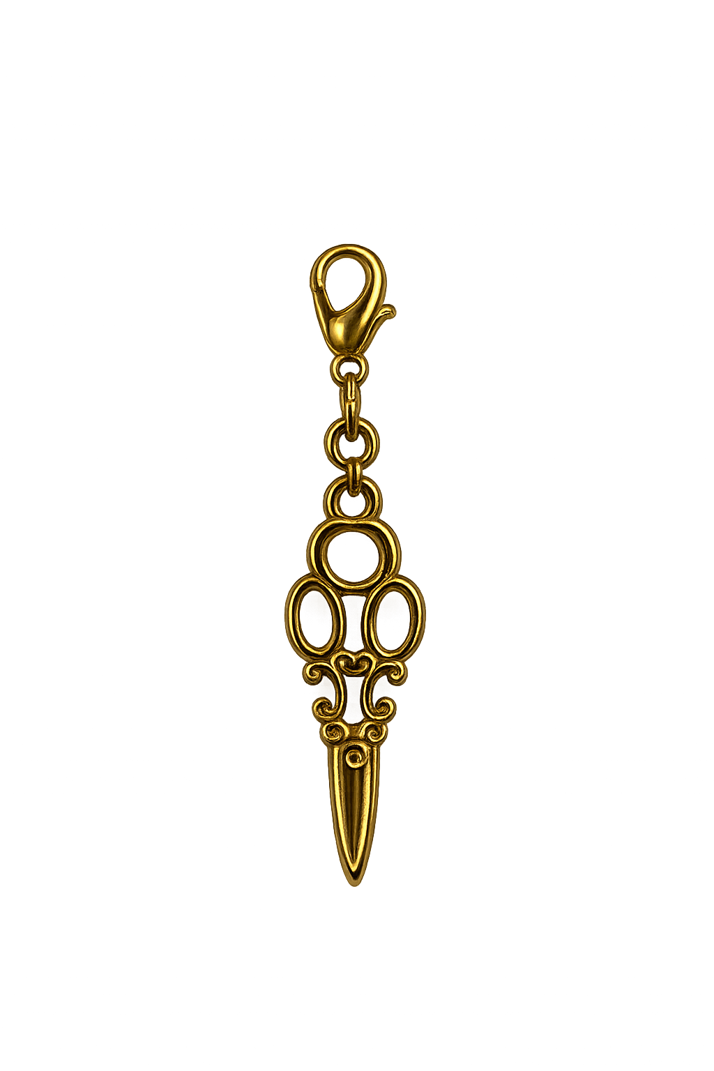 CHARM TESOURA DOURADA