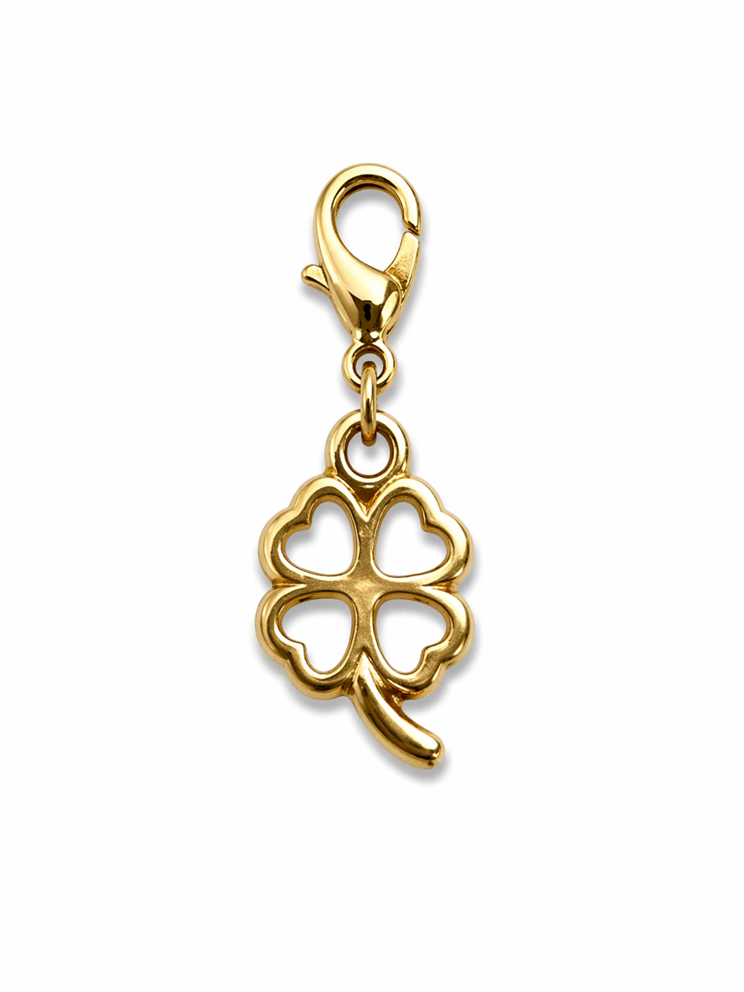 CHARM TREVO DOURADO