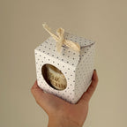 CAIXA PERSONALIZADA COM VISOR 8x9x8cm