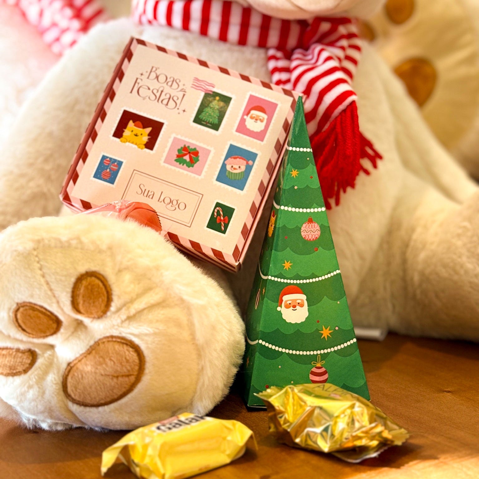 CAIXA ÁRVORE DE NATAL