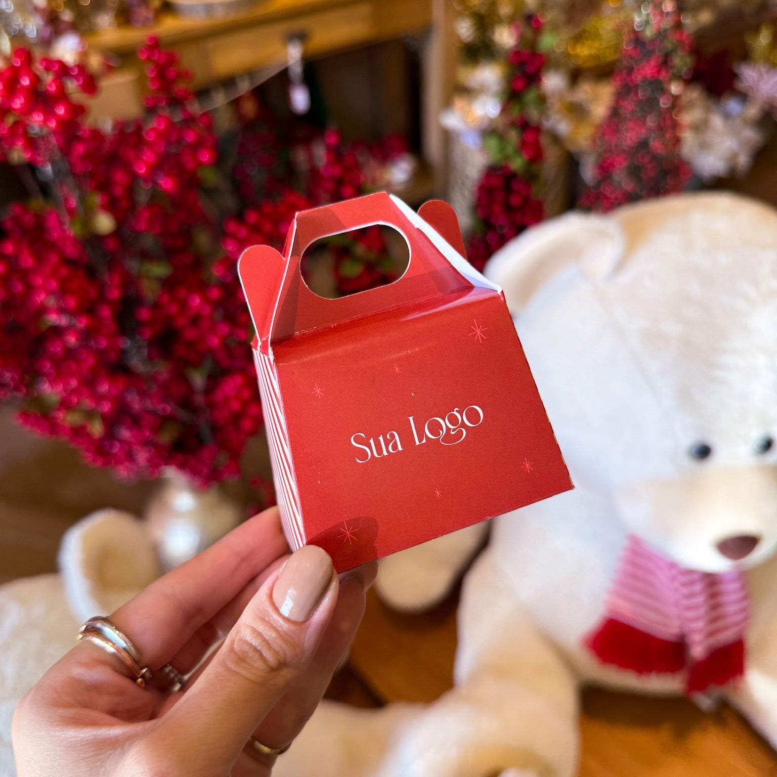 CAIXA BIJUTERIA NATAL SEMI PERSONALIZADA