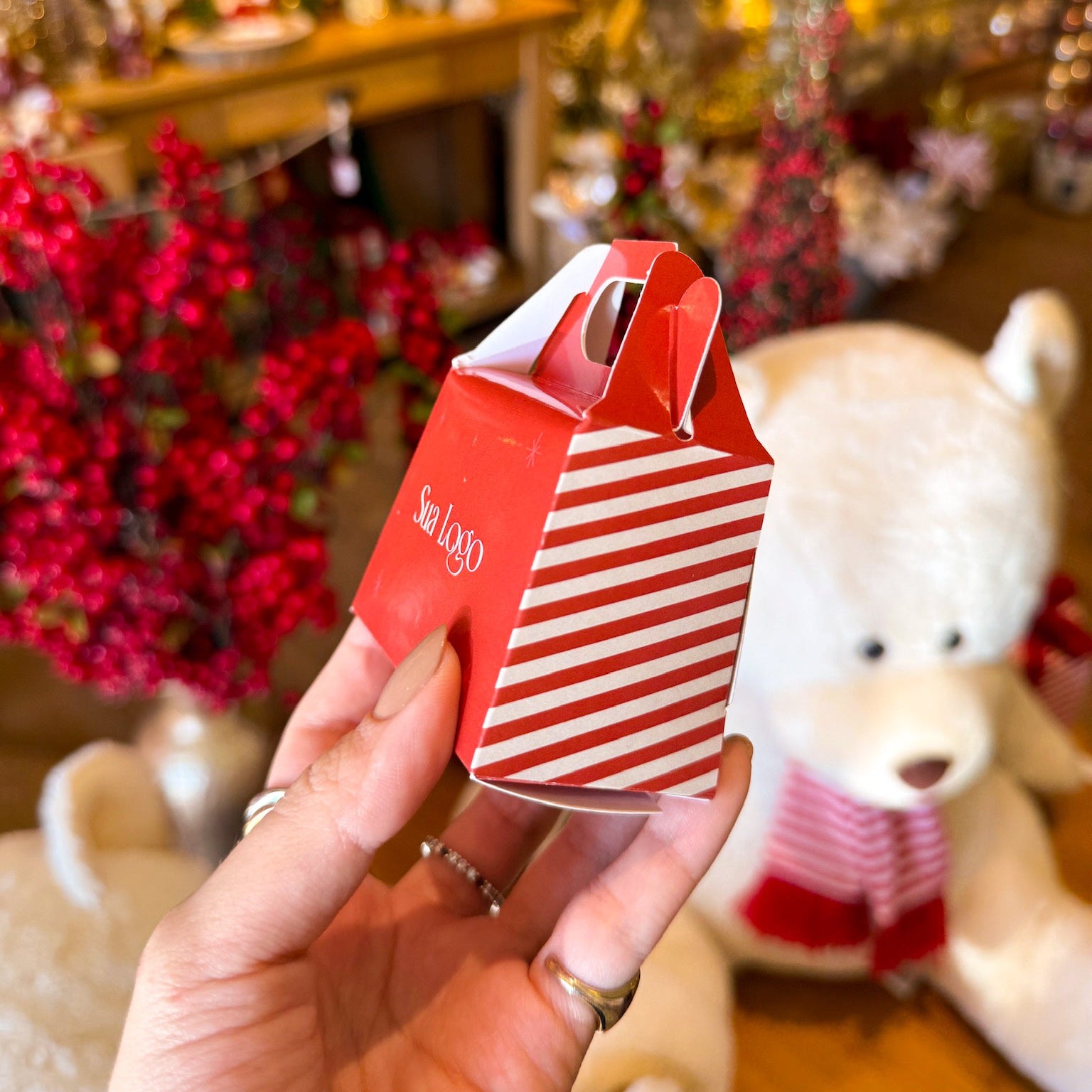 CAIXA BIJUTERIA NATAL SEMI PERSONALIZADA