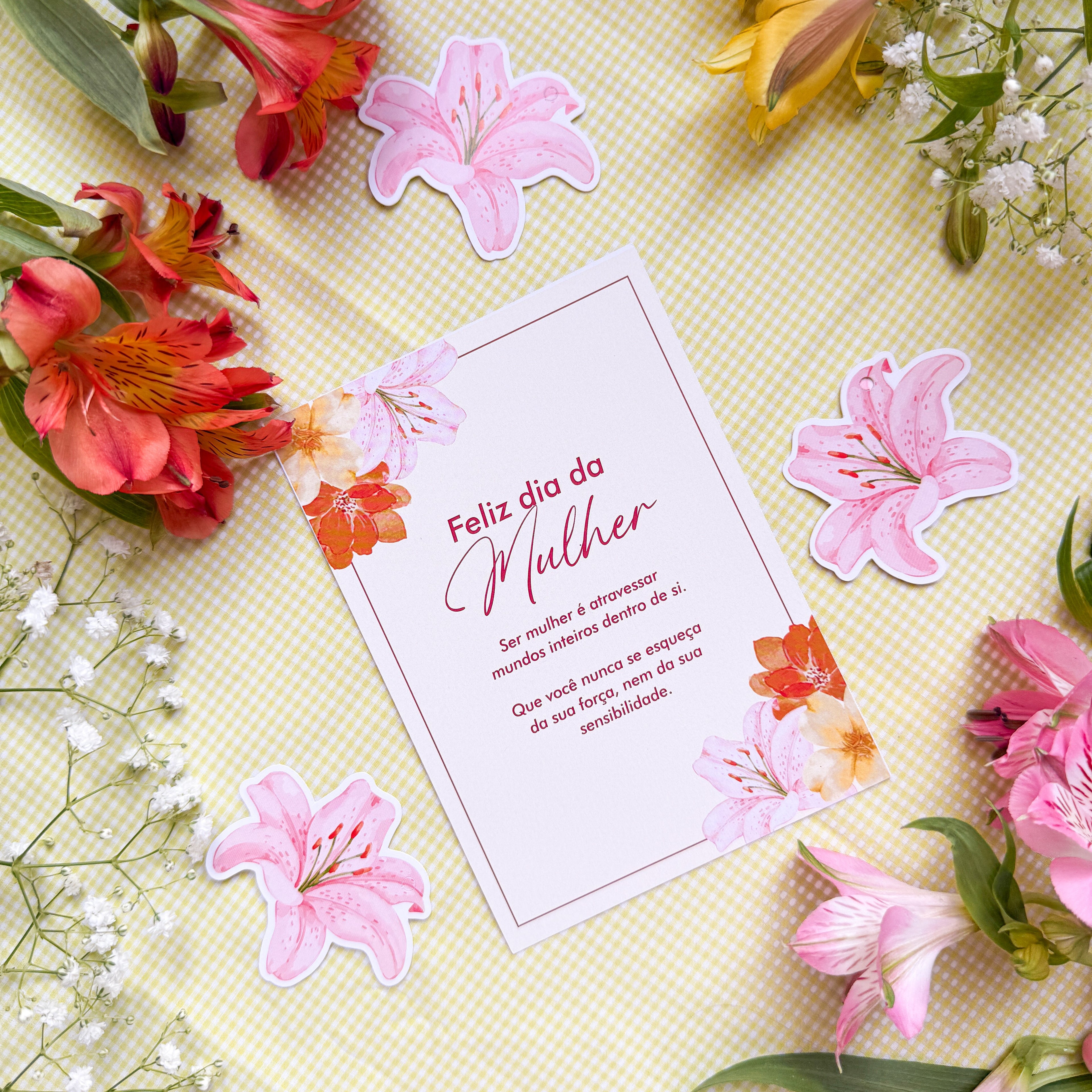 CARTÃO ESPECIAL - DIA DA MULHER