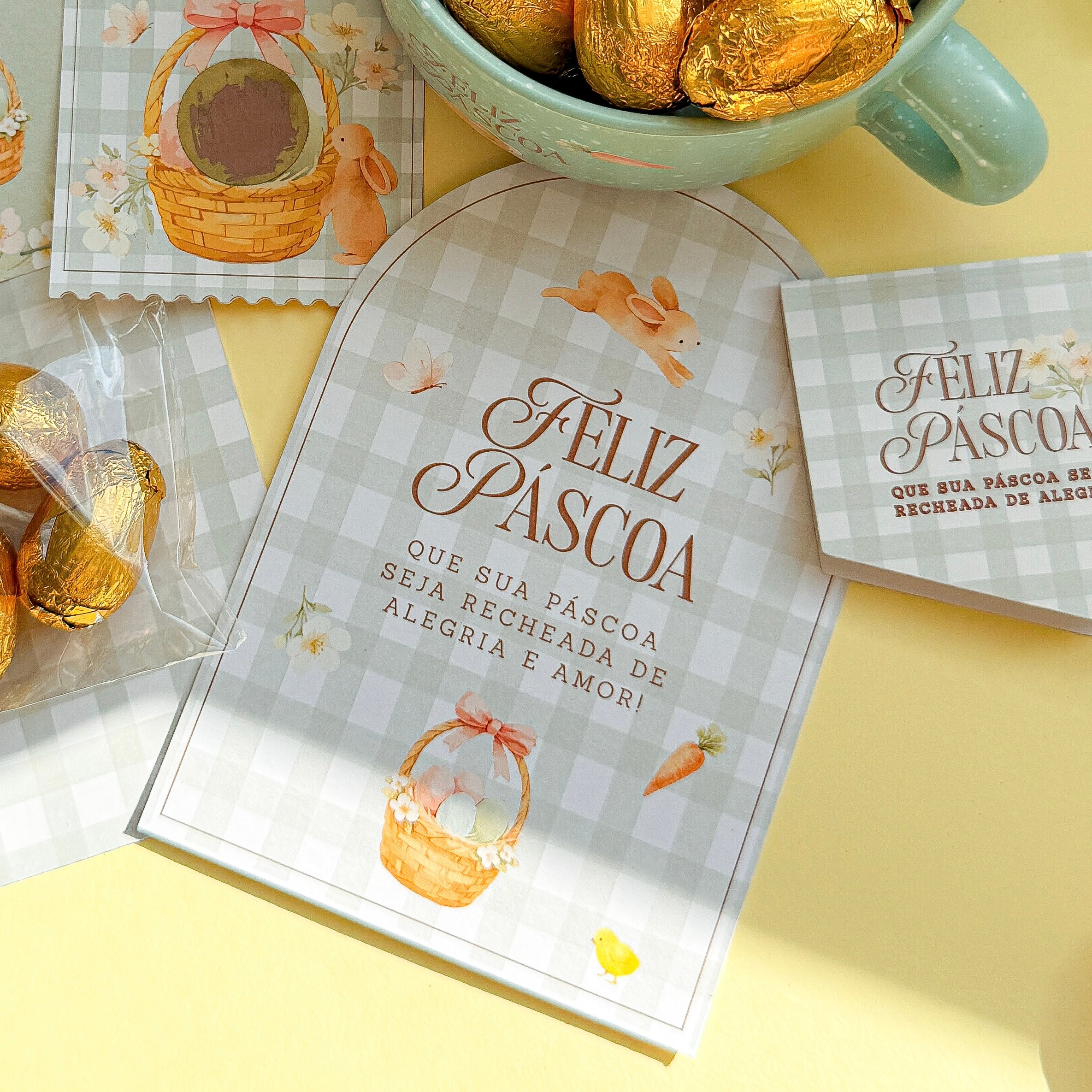 CARTÃO TEMA PÁSCOA
