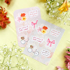 CARTELA DE ADESIVOS - DIA DA MULHER