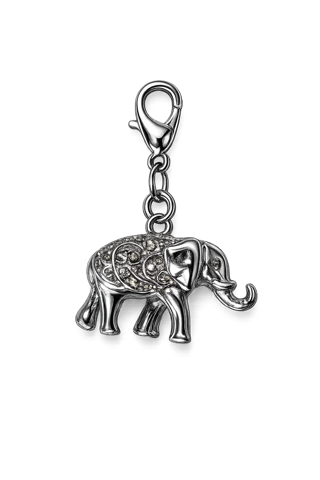 CHARM ELEFANTE PRATA