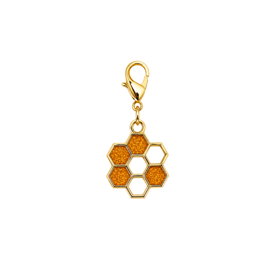 CHARM COLMEIA BRILHANTE DOURADA