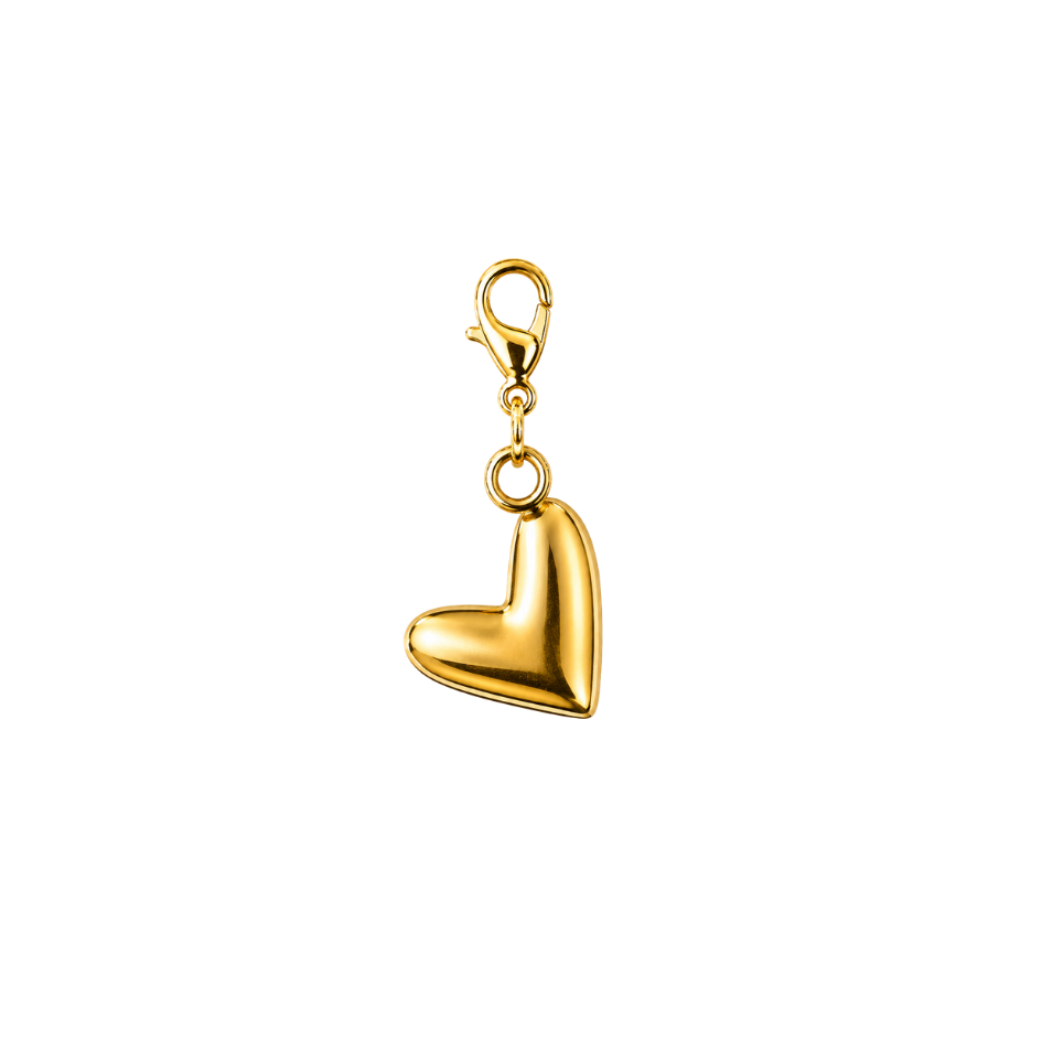 CHARM CORAÇÃO DOURADO