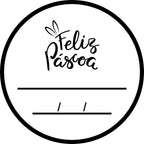 ADESIVOS PÁSCOA - CIRCULAR 5x5cm
