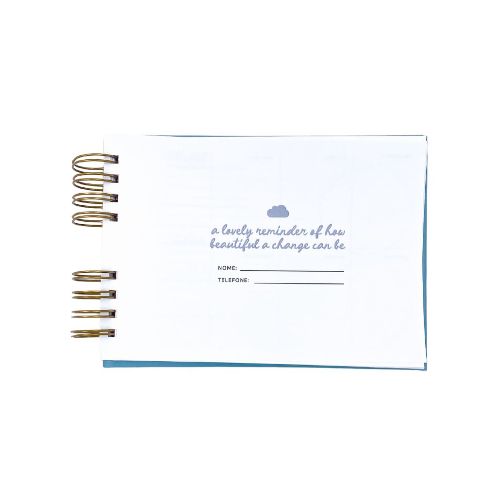 CADERNO CLOUDY MIND