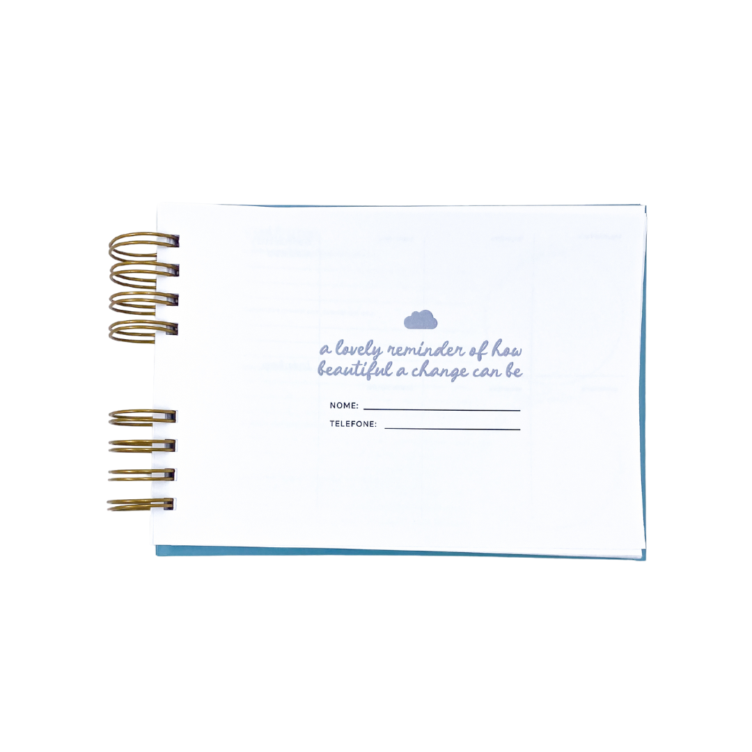 CADERNO CLOUDY MIND