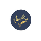 ADESIVO THANK YOU GOLDEN