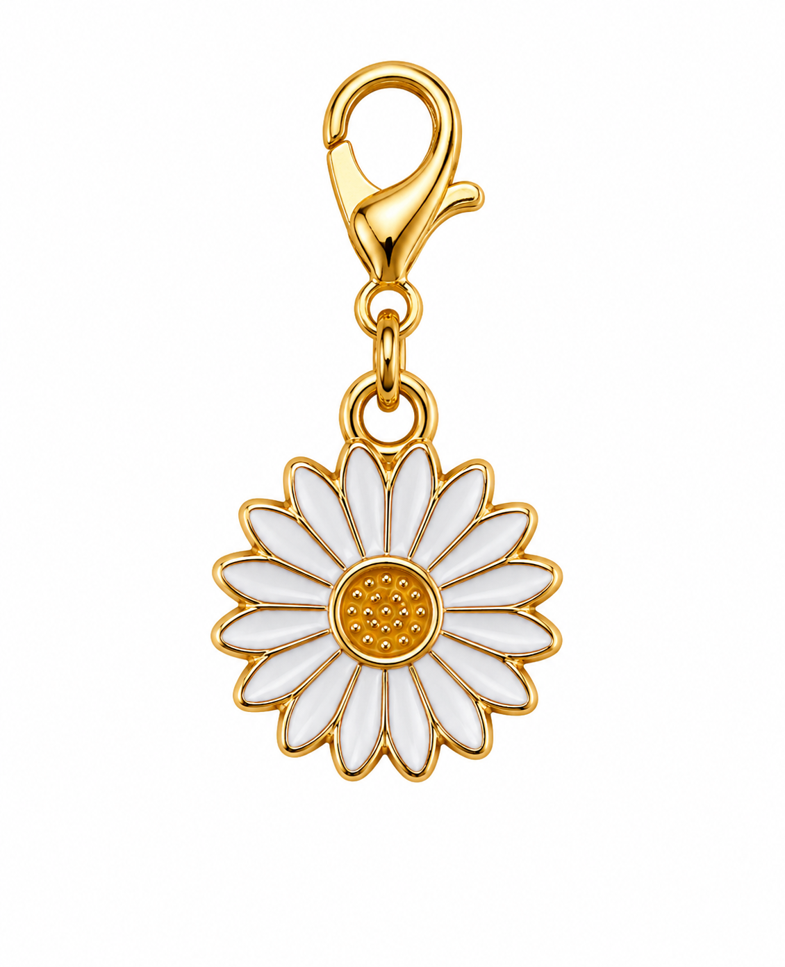 CHARM MINI MARGARIDA BRANCA
