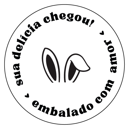 ADESIVO PÁSCOA VINIL TRANSPARENTE -  4x4cm