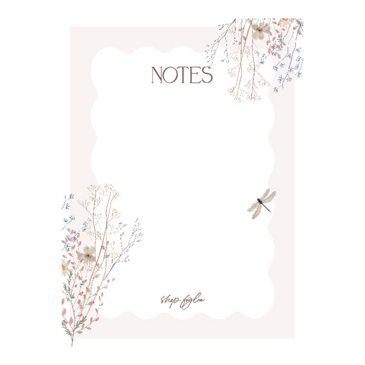 MINI NOTES "JARDIM"