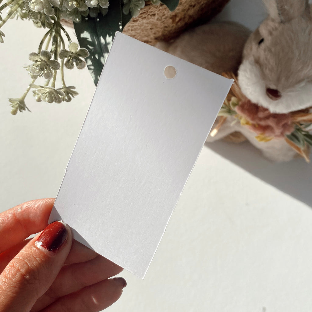 Tag Feliz Páscoa 9x5cm